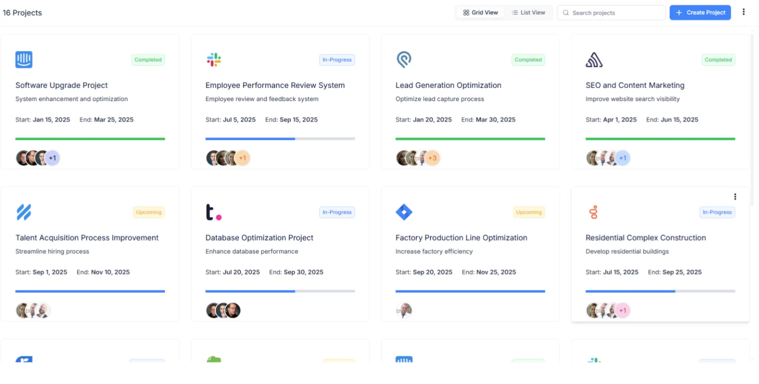 Dashboard for creating cases, managing clients, and setting billing rates